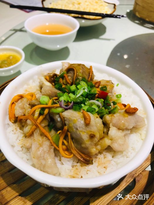 柏悦酒家(锦轩店)虫草花蒸排骨饭图片