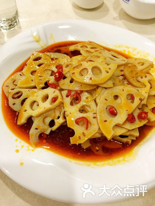捞汁藕片