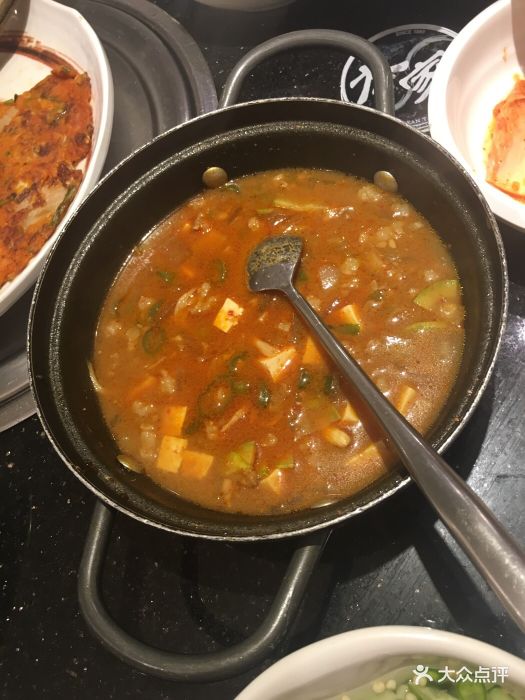 本家韩国料理(番禺店)本家牛肉大酱汤图片 第1张