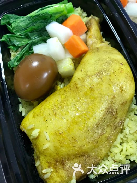 客家盐焗鸡腿饭