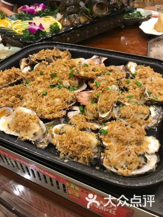 山水福源大酒店-蒜蓉海鲜拼图片-青岛美食-大众点评网