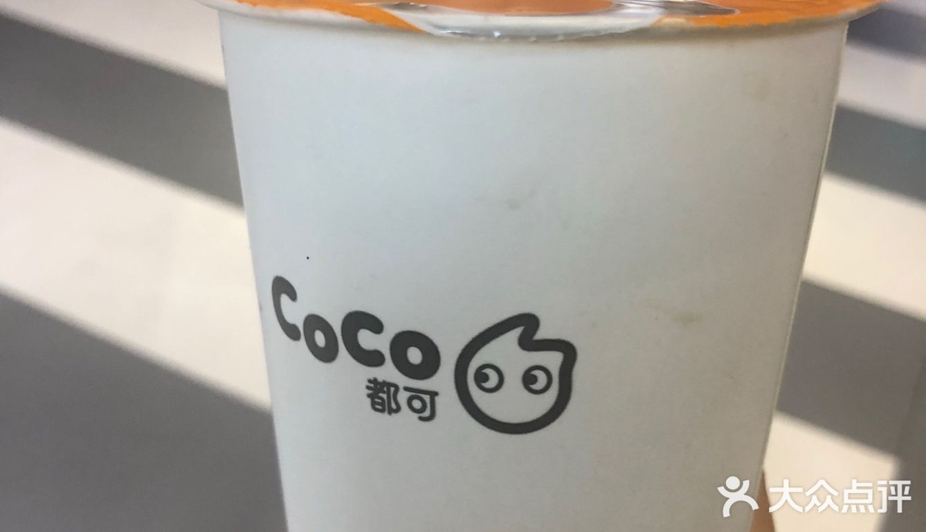 无锡探店|coco都可的奶茶三兄弟,鲜百香双响炮实在太好吃了!