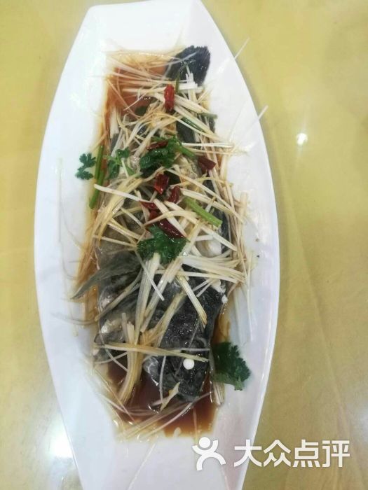 永超饭店老字号海鲜大排档油泼活黑头鱼图片 - 第47张