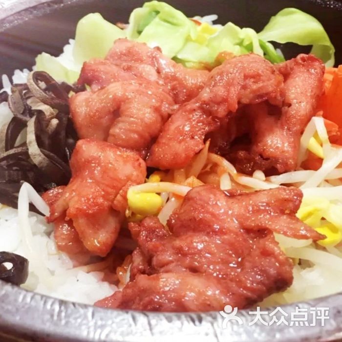 七先生石锅拌饭鸡肉里脊肉石锅拌饭图片-北京小吃快餐