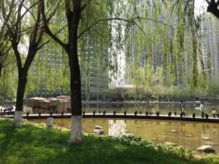 万国城moma-"在香河园公园跑步,马路对面就是大名鼎鼎