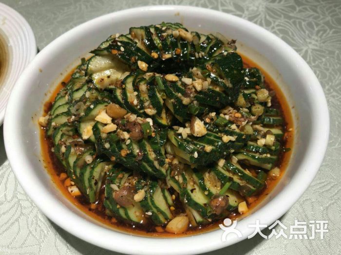 川府热盆景-蓑衣黄瓜图片-北京美食-大众点评网