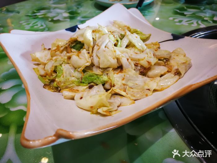 新疆叶尔羌烤肉店(吉大店)炝炒莲花白图片 - 第94张