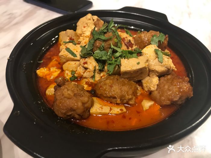 砂锅丸子豆腐煲