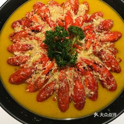 金汤蒜泥龙虾