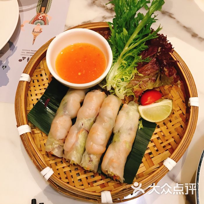 越南鲜虾米纸卷