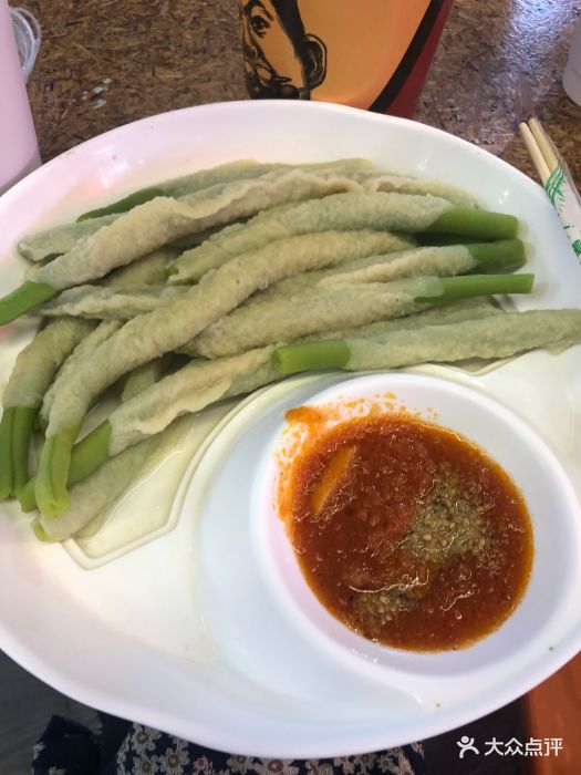 贾记灌肠(北美n1店)豆角沾片子图片 - 第1张