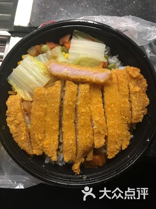 吉列猪扒饭