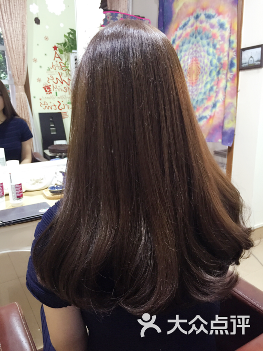 genji hair 台湾发型设计师流行发型设计 长发剪染设计 后图片 - 第3