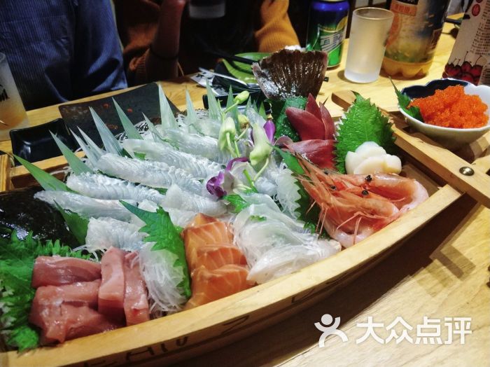 山翠日本料理(锦华街店)三种刺身拼盘图片 - 第5张