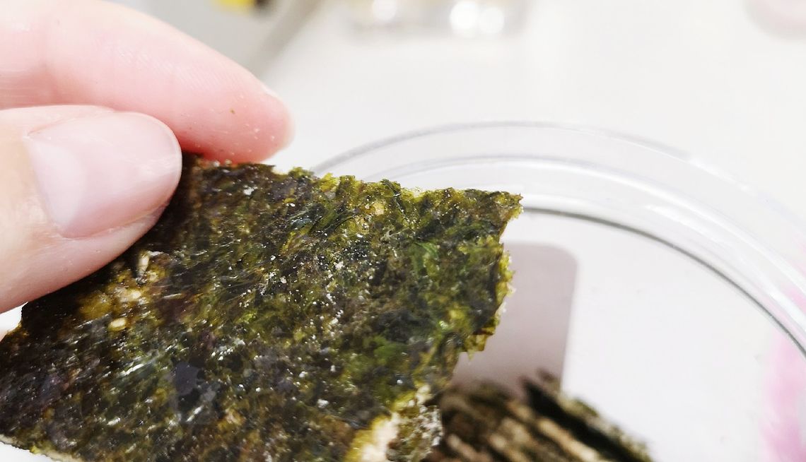 这个牌子的小海苔比超市买的好吃太多了