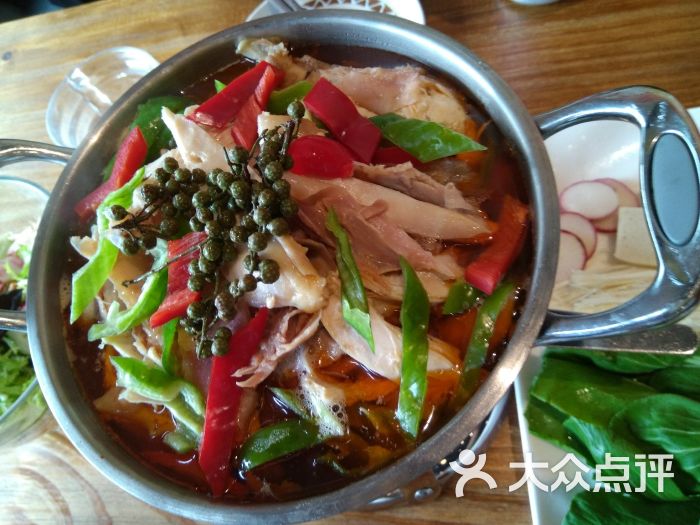 椒麻鸡火锅