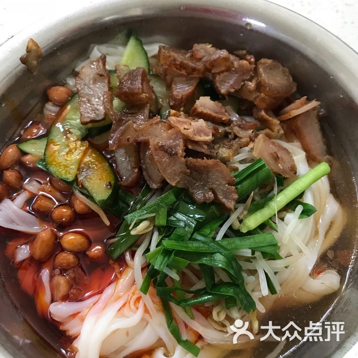 河池六圩老奶米粉三鲜生料粉图片-北京小吃快餐-大众