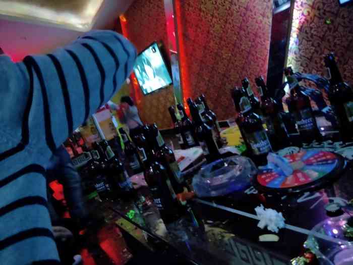 新声带量贩主题ktv(庙山店)-"之前经常和朋友一起唱歌
