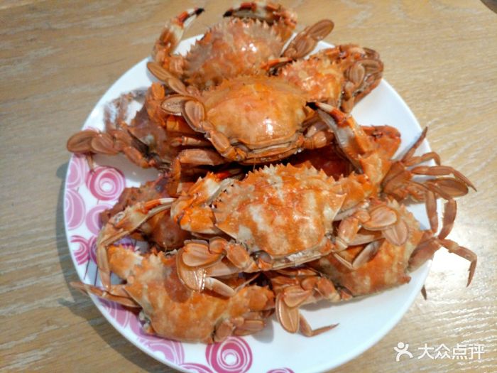 清蒸花盖蟹