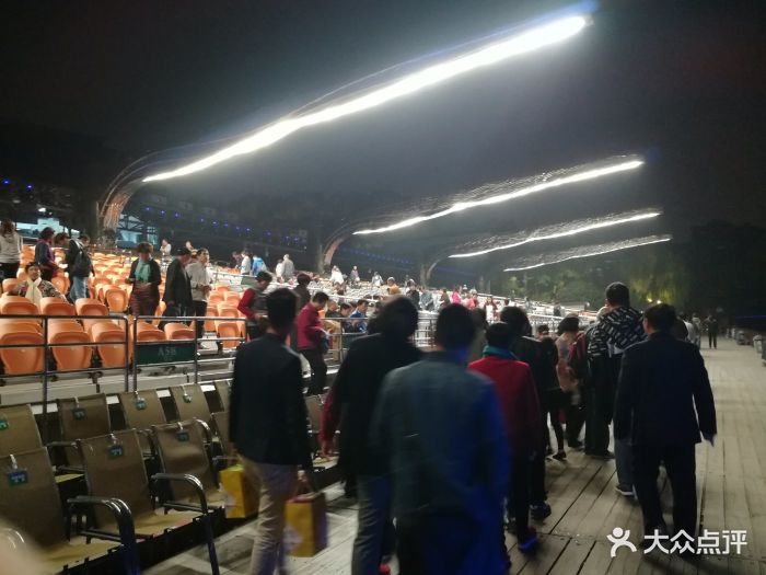 印象西湖·最忆是杭州实景演出现场座位图图片