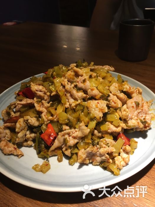麦麦山云南菜(爱琴海购物公园店)玉溪酸腌菜炒肉图片 - 第6张