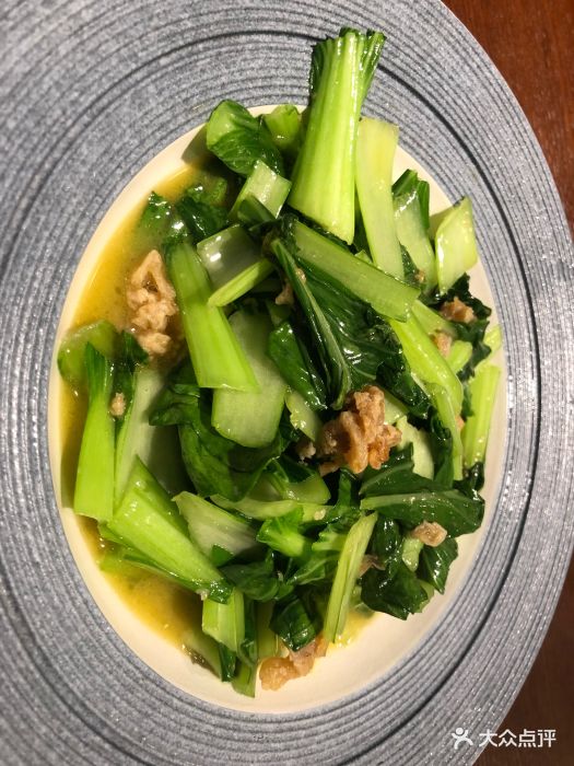 猪油渣炒青菜