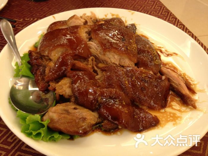 鸿宴饭庄(南湖店)-煨肘子-菜-煨肘子图片-唐山美食-大众点评网