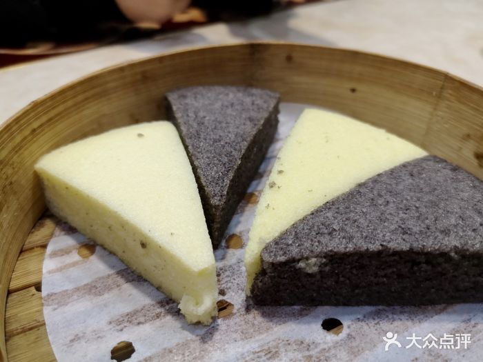 双色小米糕