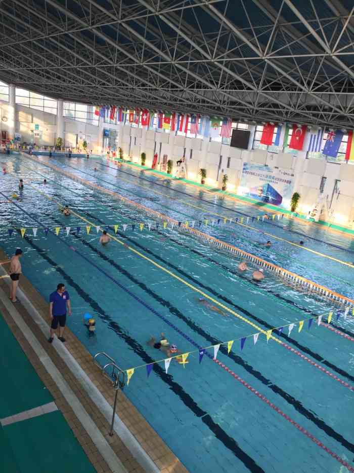 合联胜运动中心-"恒温泳池,标准的游泳赛道,水质很好