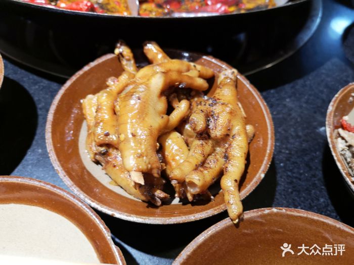 楠火锅(四小区店-耙鸡脚-菜-耙鸡脚图片-重庆美食-大众点评网