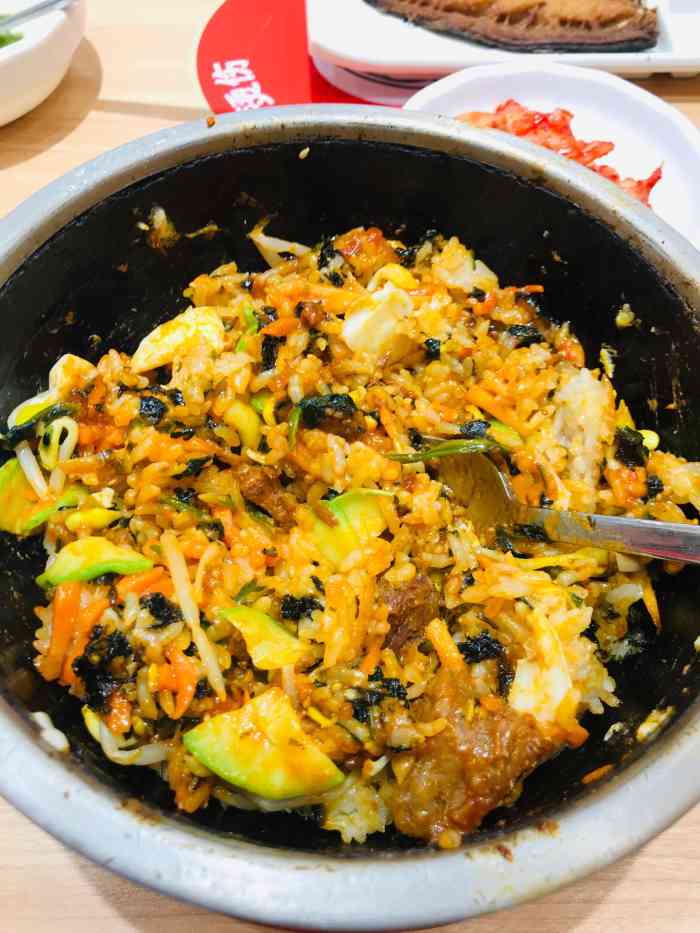 米村拌饭(河东区万达店)-"春节的时候和好朋友去吃的,我们俩都是韩餐.