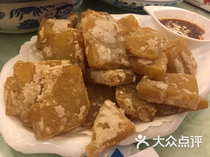 煎凉粉