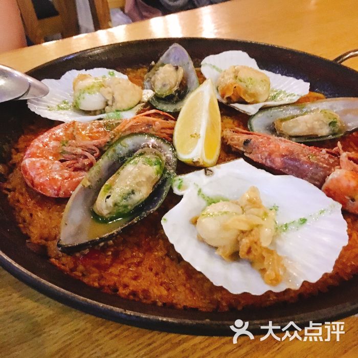 利再燃西班牙餐厅(美罗城店)-西班牙海鲜烩饭图片-上海美食-大众点评网