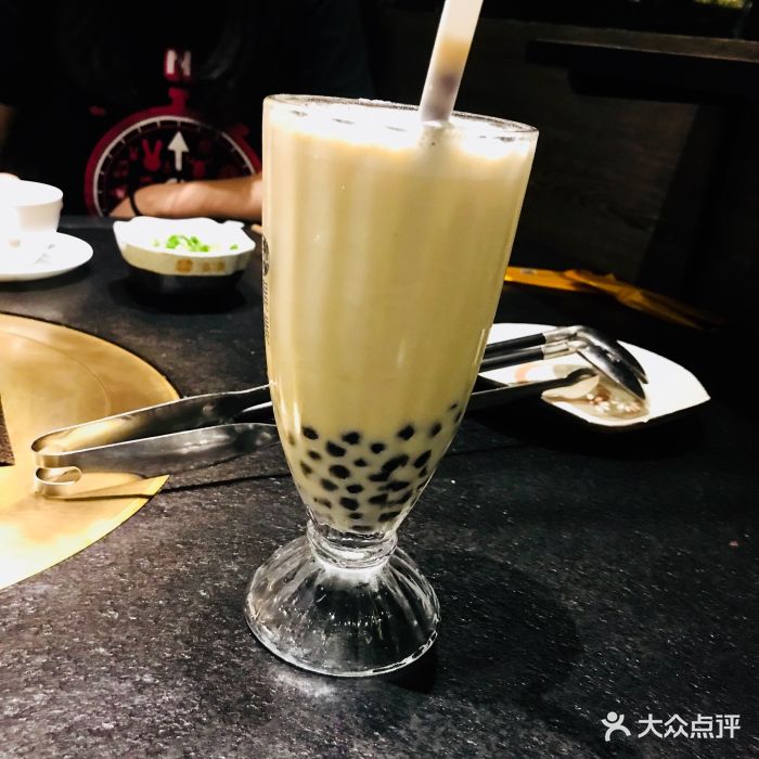 凑凑火锅·茶憩(卓悦世纪店)大红袍珍珠奶茶图片 第3466张