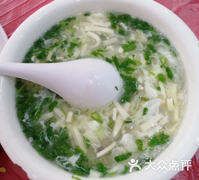 香菜豆腐羹