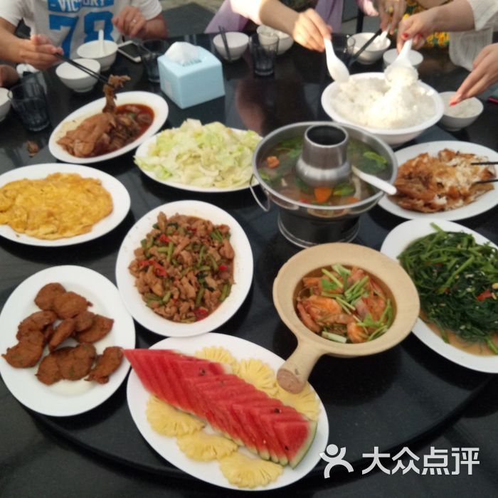 花谷餐厅团餐围桌宴图片-北京更多美食-大众点评网