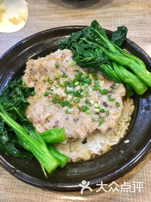 大观品味煲仔饭冬菇肉饼饭图片 - 第4张