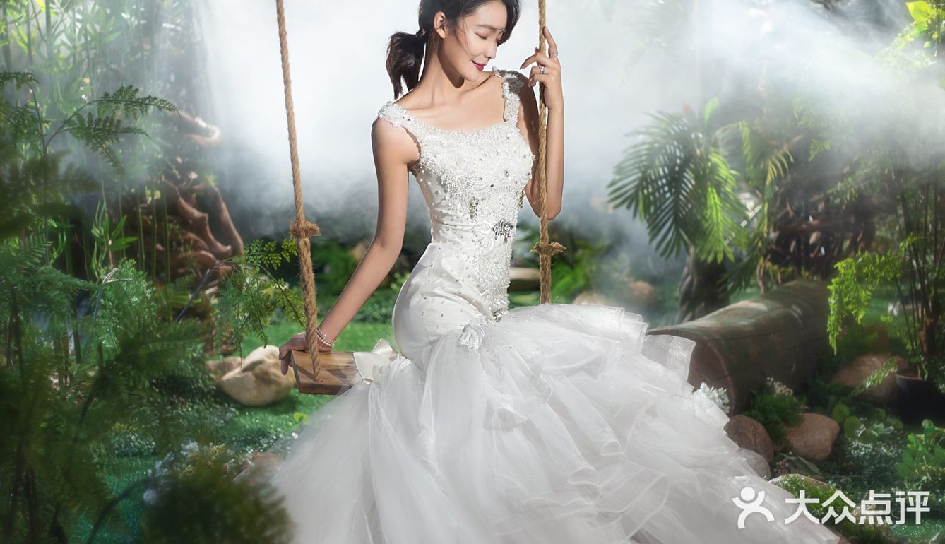 梦幻森系婚纱照