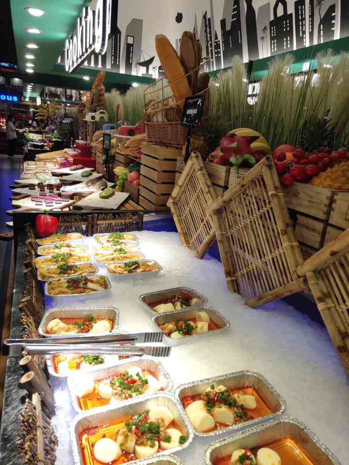 大山炭火烤肉自助餐厅(西南商都店)-"#大山烤肉# [薄荷]环境:百盛西南