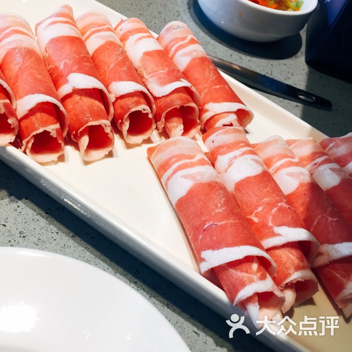 海底捞火锅(新松江城店)羔羊肉图片 - 第2张