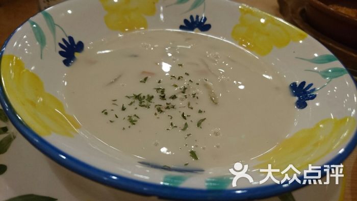 奶油海鲜汤