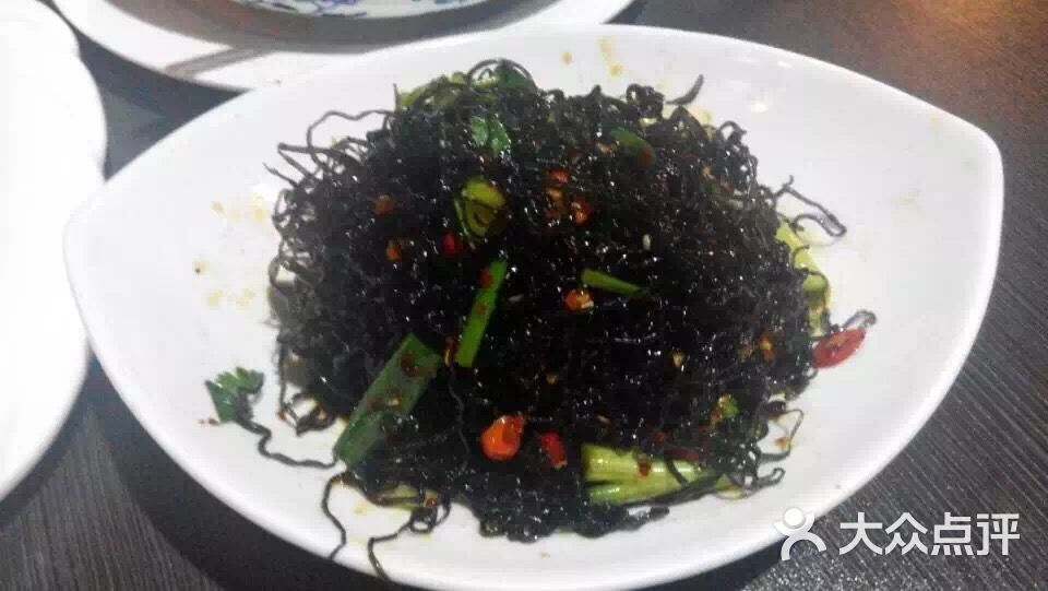 凉拌海发菜