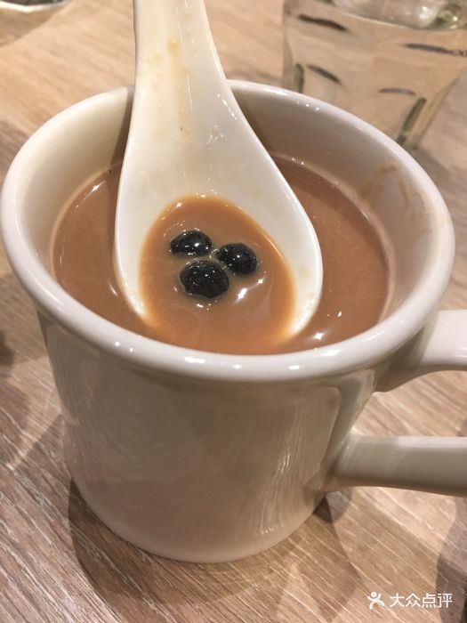 茶木台式休闲餐厅(天汇广场igc店)热珍珠奶茶图片