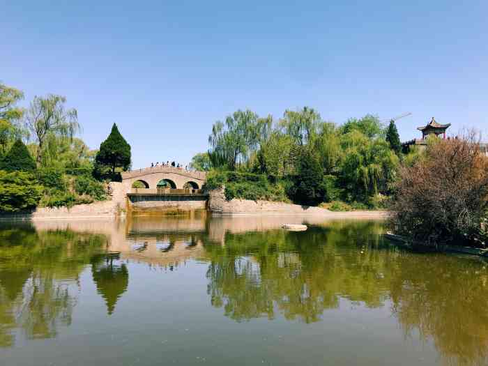 东湖公园-"宝鸡风翔县东湖公园,古称"饮凤池".这还.