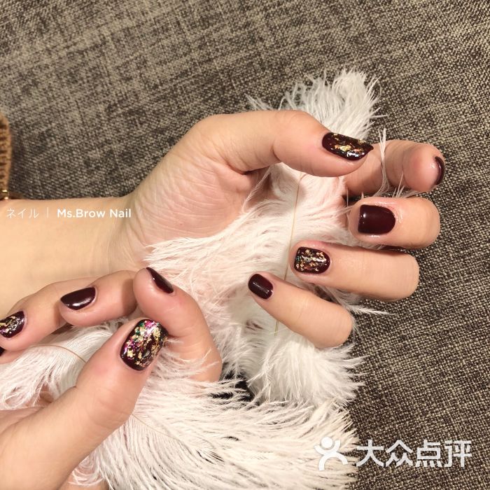 ms brow 网红高端私订半永久美妆店日式美甲图片 - 第10张