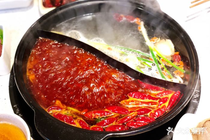 巴适串串超市-大骨鸳鸯锅图片-重庆美食-大众