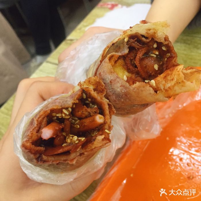 鱿鱼卷饼