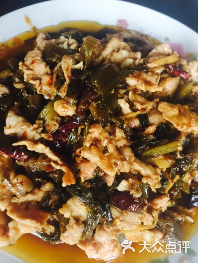 腌菜炒肉