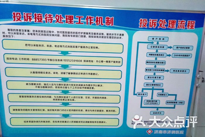 接待投诉说明及步骤流程