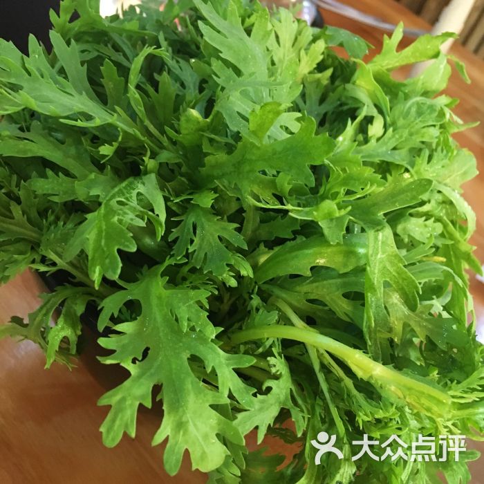 风情丽江斑鱼火锅(天津街店)茼蒿200g图片 第168张